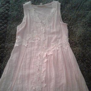 You will look very lovely in this Pale Pink...it's comfy, soft and loose